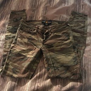 Lucky Brand Camo Skinny Jeans